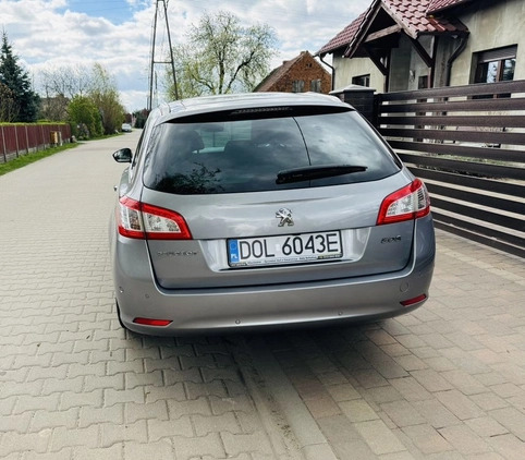 Peugeot 508 cena 49700 przebieg: 163400, rok produkcji 2015 z Strzegom małe 667